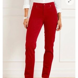 Talbots STRETCH CORDUROY STRAIGHT LEG
Women's Vibrant Red